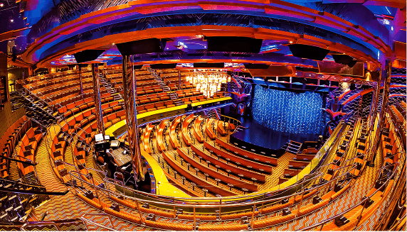 歌詩達郵輪莎倫娜號【宙斯大劇院】